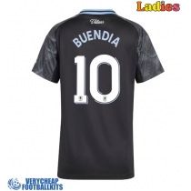 Aston Villa Emiliano Buendia #10 Replica Away Shirt Ladies 2025-26 Short Sleeve